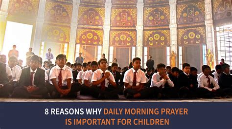 Eight Reasons Why Daily Morning Prayer is Important for Children ...