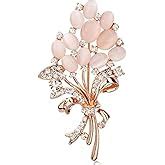 Buy YouBella Jewellery Latest Stylish Crystal Unisex Deer Brooch for ...