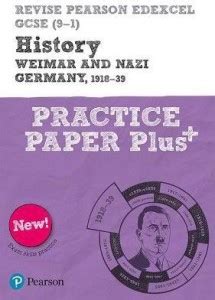 Pearson REVISE Edexcel GCSE History Weimar and Nazi Germany, 1918-1939 ...