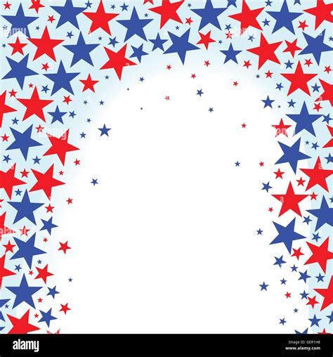 A red white and Blue Stars background Stock Vector Art & Illustration ...