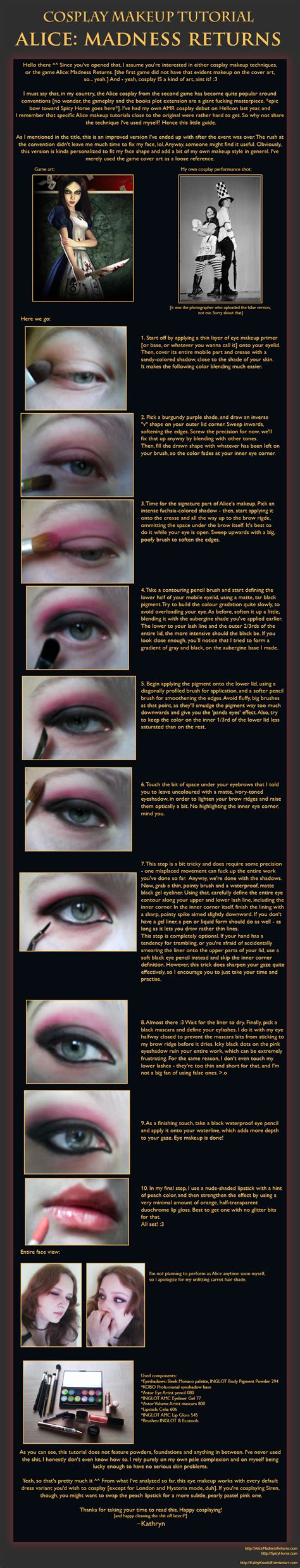 Image result for Alice in Wonderland Makeup Tutorial
