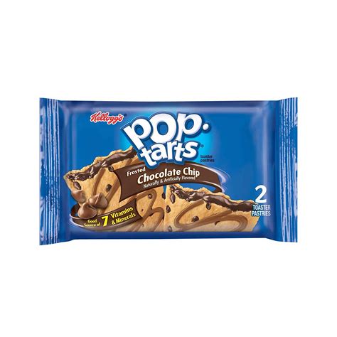 Kellogg's Pop tarts Frosted Chocolate Chip ( 3.76 Ounce, 6 Count ...