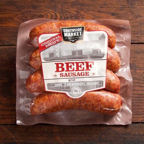 Original Beef Smoked Sausage - Elgin Hot Guts | Southside Market & Barbeque