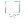 a square of paper has side of 20 m .some portion of it are cut and ...