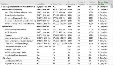 Image result for Microsoft Project Schedule Update Progress