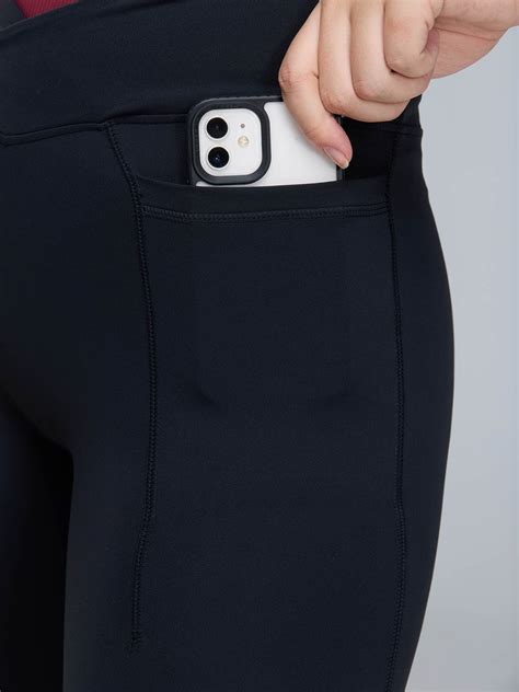 Obsidian Black Extra Tall Hourglass Flared Leggings – CAVA Athleisure ...