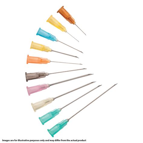 Terumo Agani Hypodermic Needle 20 Gauge x 1" (0.90mm x 25mm) Yellow ...