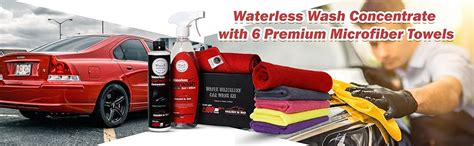 WaveX Waterless Car Wash Car Cleaning Spray with Microfiber Cloths for ...