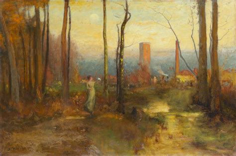 The Mill Stream, Montclair, New Jersey by George Inness