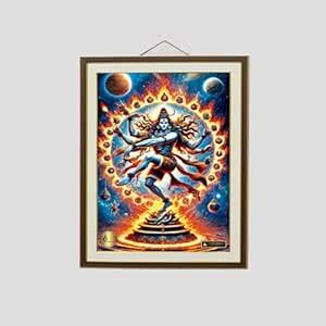 RAM-AYANA 5D Lenticular Lord Shiva Natraj Photo Frame (52x40cm) | Hindu ...