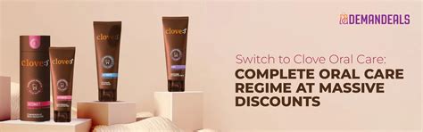 "Switch to Clove Oral Care for Massive Discounts | demandeals