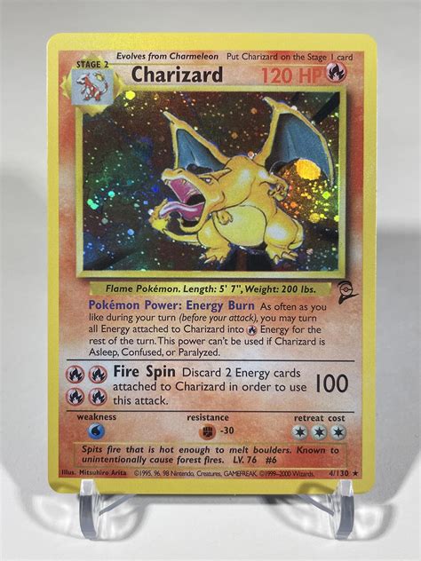 First Edition Charizard Pokemon Card