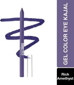 MAYBELLINE NEW YORK Tattoo Gel Kajal Color Pencil, Metallic Finish ...