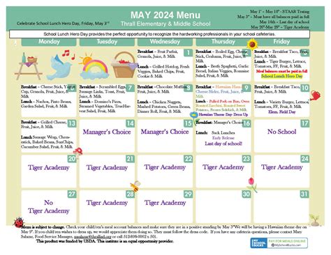 Nutrition | Thrall ISD