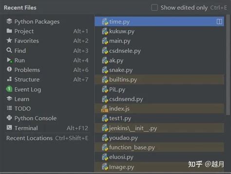 PyCharm Shortcut for Unread Code 的图像结果
