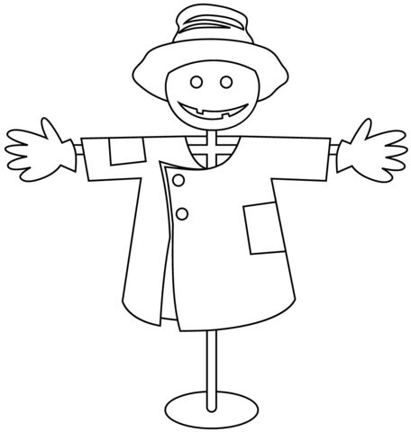 Scarecrow Coloring Tutorial 的图像结果