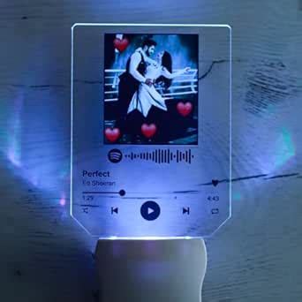 Gifteee - Gift Emotions Expressions Experiences Spotify Plaque With Led ...