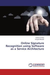 Online Signature Recognition using Software as a Service Architecture ...