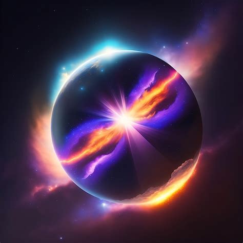 Exploding star in space supernova nebula galaxy astronomy science in ...