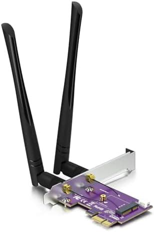 Amazon.in: Buy 10Gtek PCIE X1 to M.2/NGFF (A+E Key) WiFi Bluetooth ...