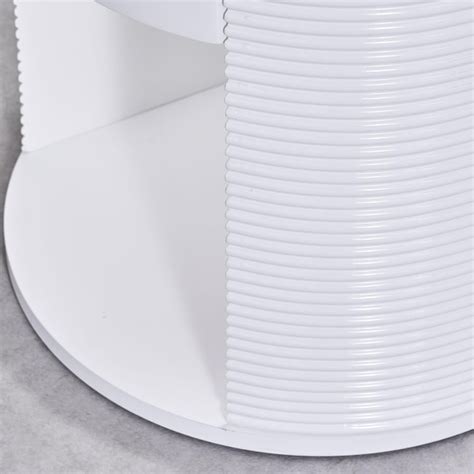 Buy Charlie Bed Side Table with Drawer - White from Home Centre at just ...