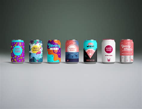 Soda beverage can design :: Behance
