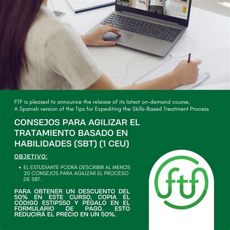 FTF is pleased to announce the release of its latest on-demand course ...