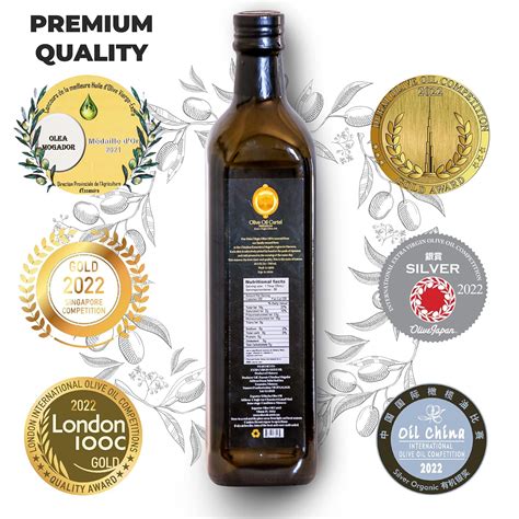 Buy Olive Oil Cartel Premium Moroccan Extra Virgin Olive Oil - 25.4 FL ...
