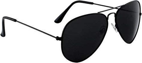 Buy M Tech UV Protected Aviator unisex Sunglasses (BLACK) at Amazon.in