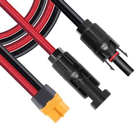 ZkeeShop Solar Cable 60CM, Compatible with Portable & Foldable Solar ...