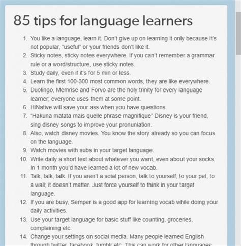 Image result for Language Study Tips
