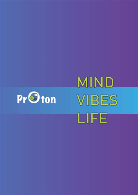 Proton Mind Vibes Life Notebook | 200 Pages of Coloured Paper ...