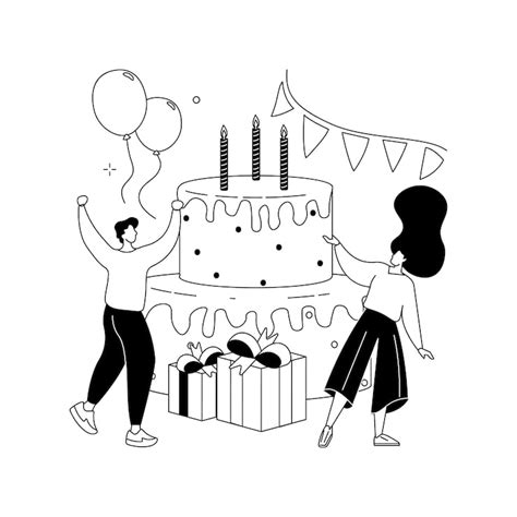 Happy birthday outline Vectors - Download Free High-Quality Vectors ...