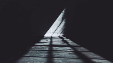 Download wallpaper 3840x2160 room, light, dark 4k uhd 16:9 hd background