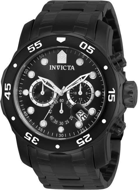 Buy Invicta Polyurethane Pro Diver - Scuba Chronograph Black Dial ...