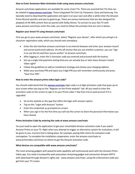 Enter Code Amazon myTV TV Using Computer 的图像结果