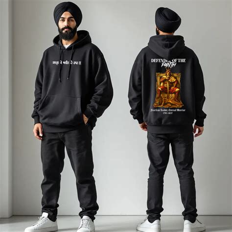 Shastar Ke Adhin Hai Raj - Hari Singh Nalwa Hoodie - Buy Punjabi ...