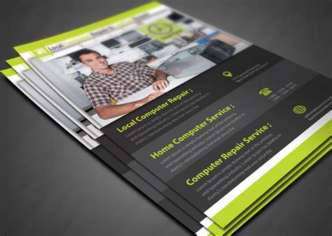 Computer Repair Flyer 的图像结果