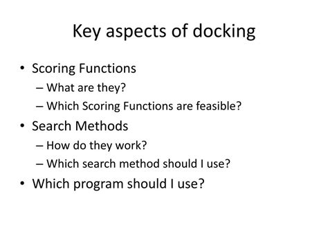 Image result for Search Algorithm Docking