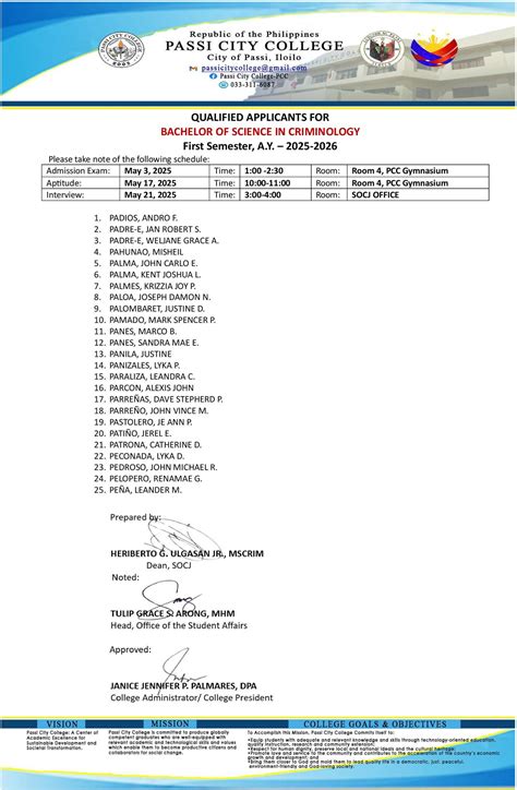 PCC - Office of the... - PCC - Office of the Student Affairs