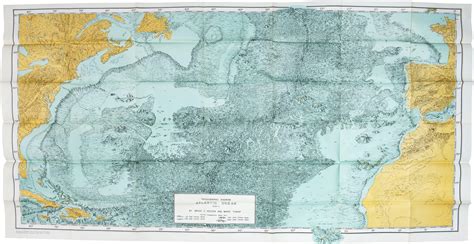 North Atlantic Ocean Map