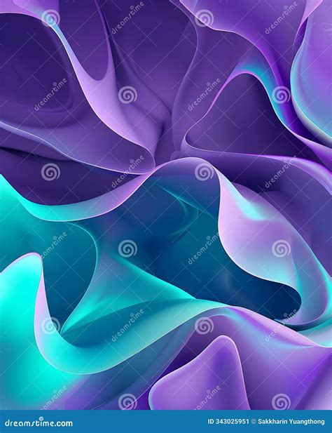 Vibrant Purple and Teal Gradient Background Generative AI Stock ...