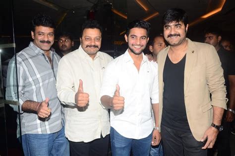Chiranjeevi, Nani, Charmy Kaur at Nirmala Convent Premier Show - Photos ...