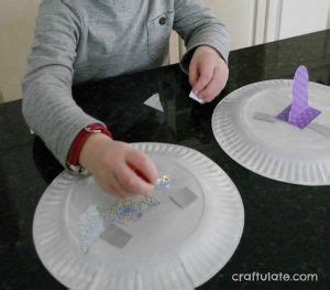 Paper Plate Alien Spaceship Craft - Craftulate