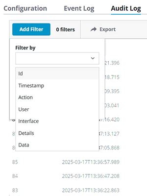 Image result for +Audit Log FilterStream Syslog MySQL
