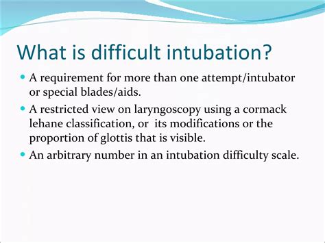 Image result for Study Report About Difficult Intubation