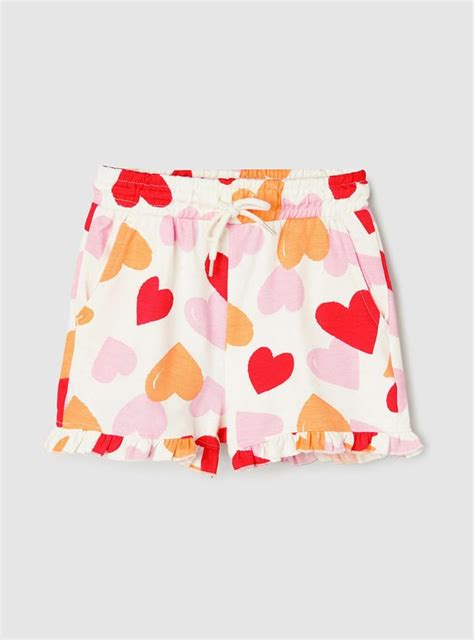 Buy Girls Printed Shorts with Ruffled Hem Online at just Rs. 349.0 ...