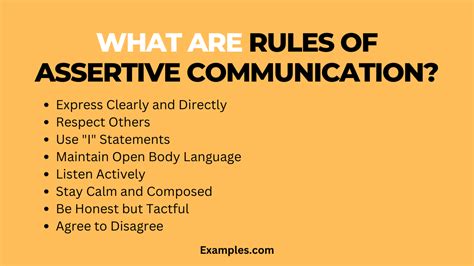 Image result for Assertiveness Tips Examples of Assertive Communication