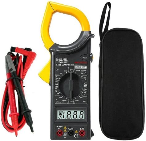 Mastech Clamp Meter - M266 Digital Clamp Meter Large Display Screen ...