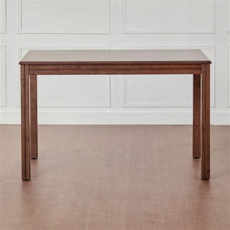 Buy Montoya 4-Seater Dining Set with Chairs - Brown from Home Centre at ...